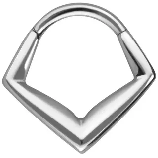 PIERCINGLINE Titan Segmentring Clicker ECKIG