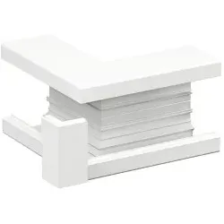 Schneider Electric 5507113 INKA 123/72 Außenecke m Abdeckung, Aluminium RAL9016 Typ:INKA YH 123/72 9016