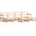vidaXL 7-tlg. Garten-Lounge-Set Massivholz Kiefer