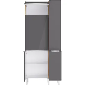 OPTIFIT Küchenzeile Lilly2 90 cm schwarz