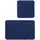 KLEINE WOLKE Relax Set 2-tlg. 50 x 50 cm + 55 x 85 cm atlantikblau