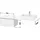 Duravit L-Cube 72x54,7cm, betongr ma, f Kons, 1 Auszug