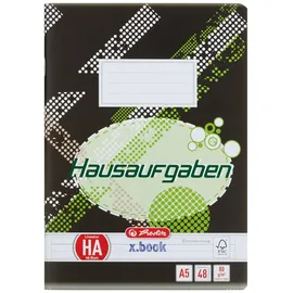 Herlitz 201509 x.book, Hausaufgabenheft A5 48 Blatt