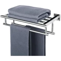 luxuskollektion Handtuchstange Wand Ablage Grau