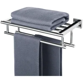 luxuskollektion Handtuchstange Wand Ablage Grau