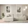 altdecor Ecksofa Velours 6-Sitzer Beige