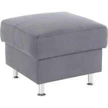 Home Affaire Hocker Cardoso mit Stauraum 58 x 47 x 58 cm Grau