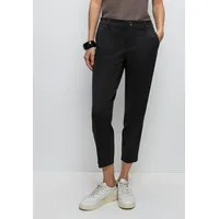 STREET ONE Chinohose STREET ONE Comfort Fit Schwarz 32