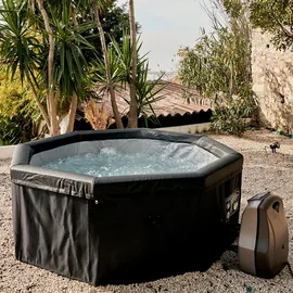 NETSPA Octopus 193 x 193 x 73 cm Grau