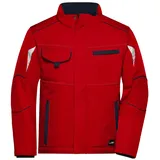 Daiber Funktions-Softshelljacke "JN853" - M - red/navy