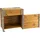 Dobar Green Label Rollbares Hochbeet 60 x 40 x 62 cm Grau-Braun