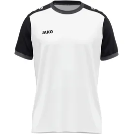 Jako Trikot Dynamic kurzarm weiß/schwarz/anthrazit, 140