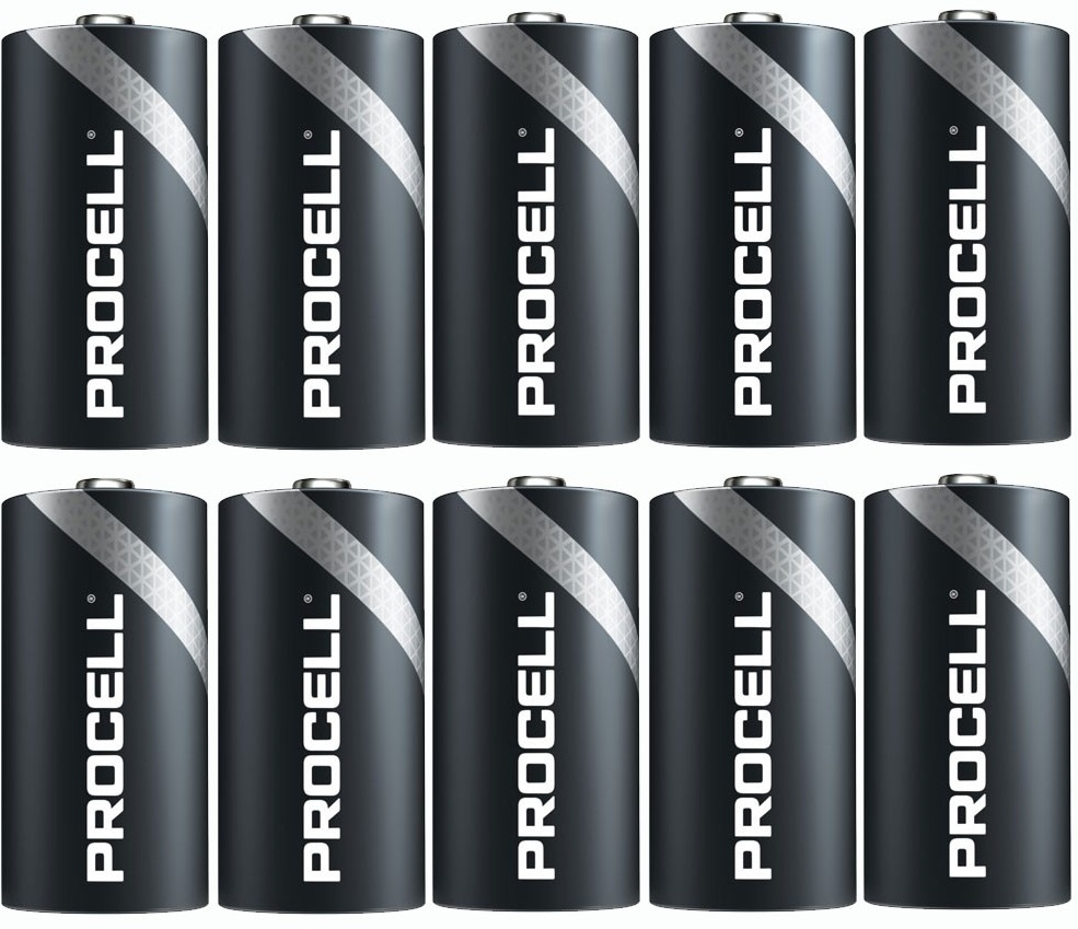 Duracell Procell MN1300 Mono Batterie 10er Karton