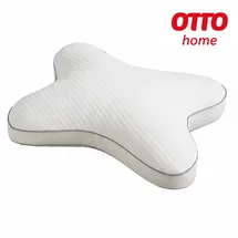 OTTO home Nackenkissen Schmetterling 54 x 44 cm Weiß