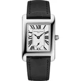 Frederique Constant Geneve Karree Damenarmbanduhr Leder 25 mm FC-235S2C6