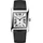 Frederique Constant Geneve Karree Damenarmbanduhr Leder 25 mm FC-235S2C6