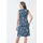 GOLDNER Abendkleid Wickeloptik Blau 44