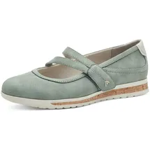 Jana Damen 8-22179-44 Ballerina, Sage, 38 EU