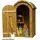 Promadino Geräteschrank Roma 1,10 x 0,83 m Braun