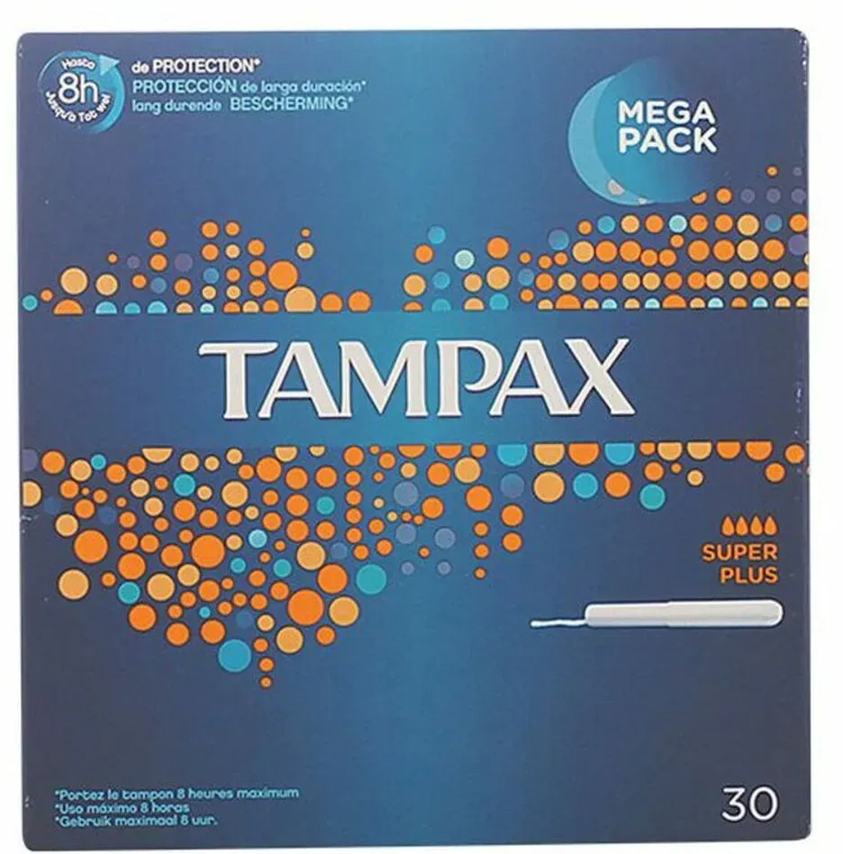 Tampon Super Plus Tampax Tampax Plus 30 Stück