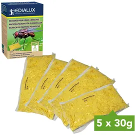 Edialux Nachfüllpack Fliegenfalle 5 x 30 g