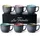 MiaMio Kaffeetasse 0,47 l Grau 6 St.