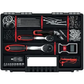 Kistenberg Kleinteilemagazin Kunststoff schwarz 10er Set