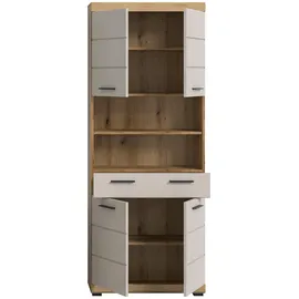 xonox.home Scout Hochschrank 74 x 191 cm Kaschmir MDF/Spanplatte