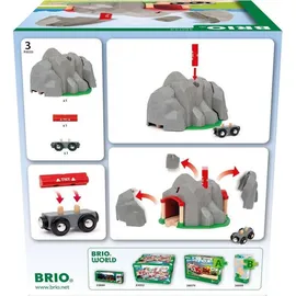 BRIO 63604400 - Tunnel mit Sprengfunktion