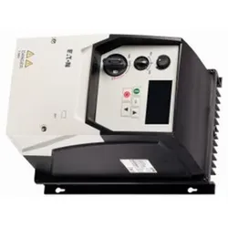 Eaton 169352 Frequenzumrichter, 230 V AC, 1-phasig, 10.5 A, 2.2 kW, IP66/NEMA 4X, Funkentstörfilter, OLED-Anzeige, Lokale Bedienelemente