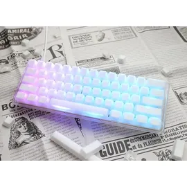 Ducky One 3 Aura White Mini Gaming Tastatur, RGB LED - Kailh Jellyfish Y US