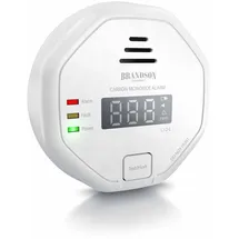 Brandson Kohlenmonoxid Melder mit LCD Display CO Alarm mit 85 dB