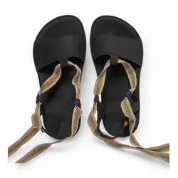 El Naturalista für Damen. 256851101005_001 Ledersandalen N5685 Satya schwarz (37), Wohnung, Schnürsenkel, Lässig