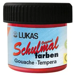 nerchau LACUFA Schulmalfarben rot 10x 18,0 ml