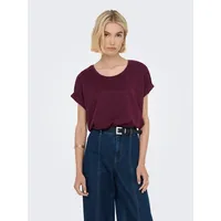 Only Kurzarmshirt ONLMOSTER GLITTER S/S TOP NOOS JRS mit