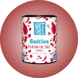 NICE SPICE Salties Fleur de Sel mit Chili