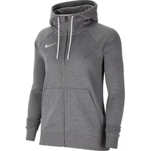 Nike Park 20 Fleece Kapuzenjacke Damen charcoal heathr/white/white XS