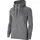 Nike Park 20 Fleece Kapuzenjacke Damen charcoal heathr/white/white XS