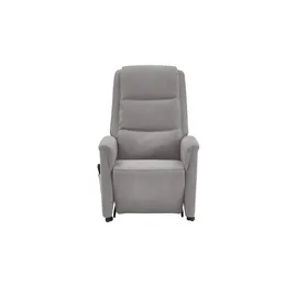 Hukla Fernsehsessel Dean Mikrofaser 70 x 105 x 88 cm Grau elektrisch