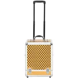 vidaXL Kosmetikkoffer 35×29×45 cm Golden Aluminium