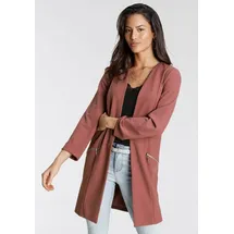 LAURA SCOTT Longblazer mit Reißverschlüssen beige|braun 34