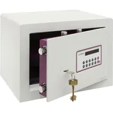 ARREGUI Forma Evolution 150040 Möbeltresor mit Zahlenschloss + Schlüssel | Sechsbolzen Verriegelung | 2-Faktor-Sicherheitsschloss | Schranktresor Elektronikschloss | Safe für Zuhause |27x38,5x30cm|25L