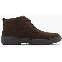 Leder Komfort Schnürboots - Herren - braun