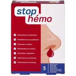 stop hemo Blutstillende Watte 5 St Watte
