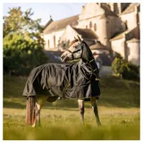 Bucas Irish Turnout Light/50g + Neck schwarz/Gold 145