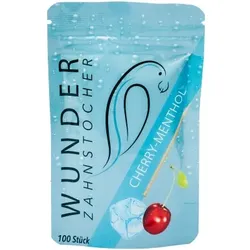 Wunder Zahnstocher mit Geschmack - Refill Pack - Kirsch/Menthol