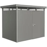 Biohort HighLine H2 2,75 x 1,95 m quarzgrau-metallic Einzeltür