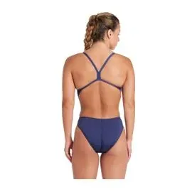 Arena Badeanzug Damen Blau/Weiß 36