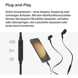 Belkin Rockstar Kopfhörer USB-C schwarz