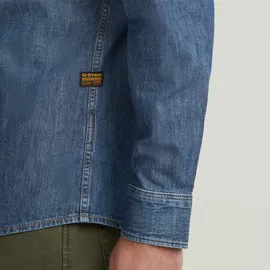 G-Star Clean Slim Hemd - Mittelblau - Herren - XXL